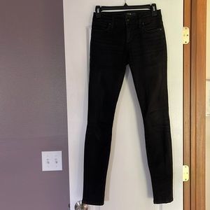Joes black skinny Jean, size 24